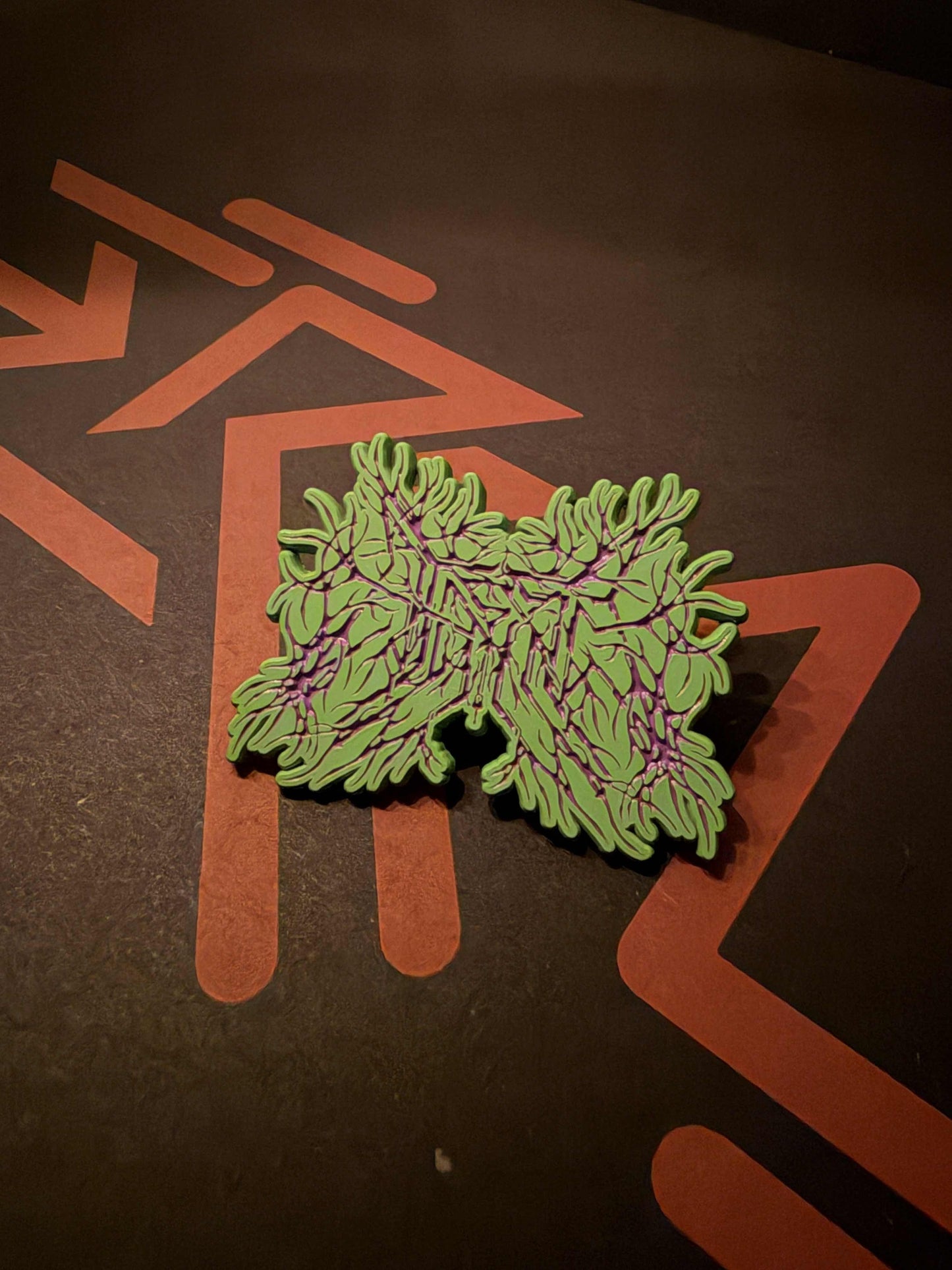 ERRATA Death Metal Logo Pin