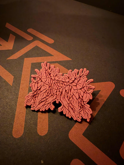 ERRATA Death Metal Logo Pin