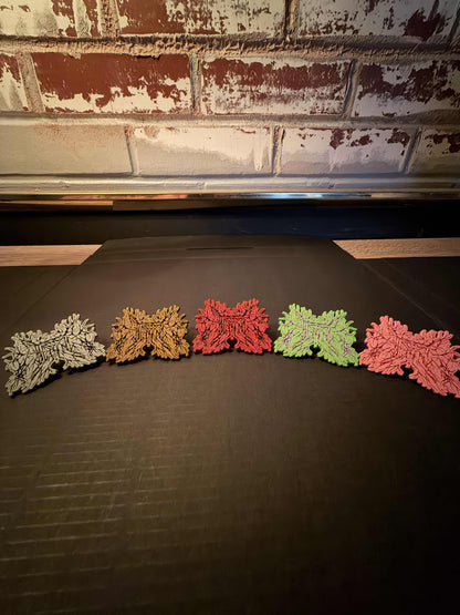 ERRATA Death Metal Logo Pin